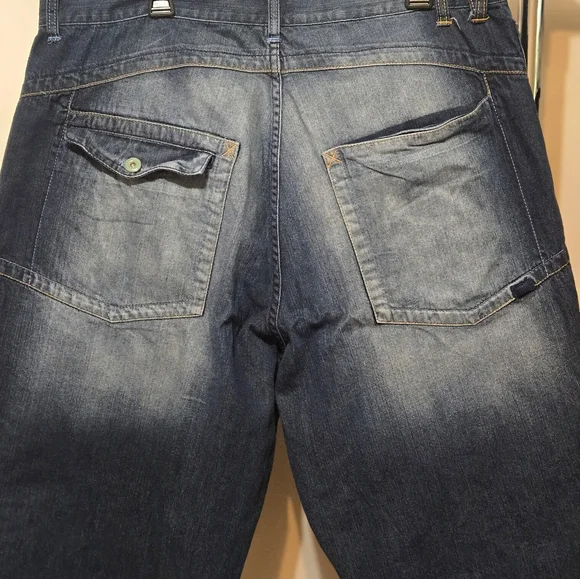 Mens JORDAN Jean Shorts Size 42